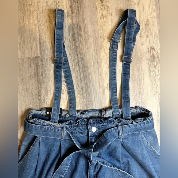 💝Fashion Nova I Gave It All Overalls Women’s Size 2X - Picture 2 of 11